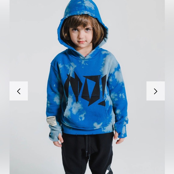 No! Hoodie blue nununu - Picture 2 of 4